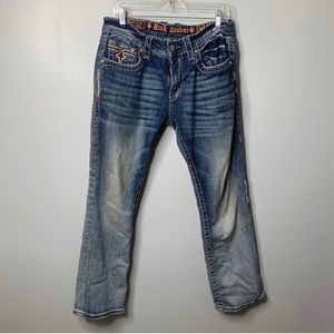Rock Revival Straight leg jeans.